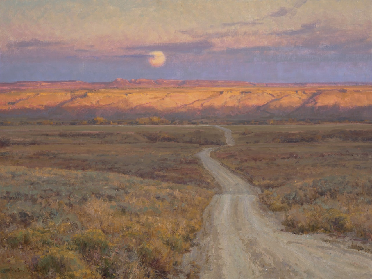 Moonrise by Clyde Aspevig