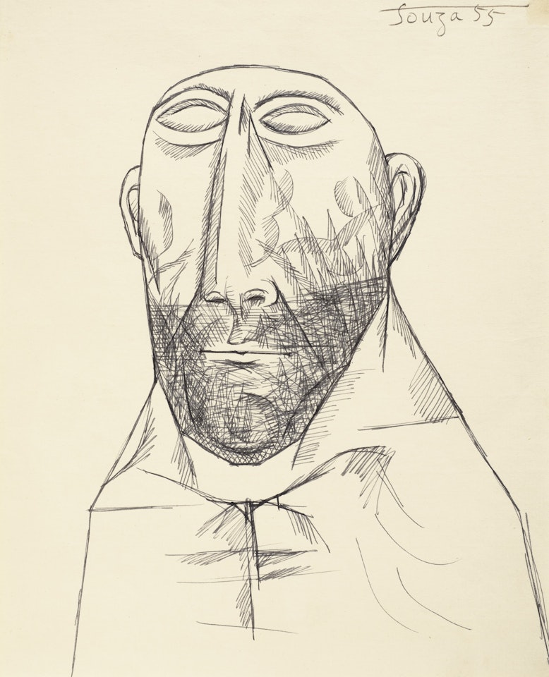 Untitled (Study for Gentlemen of our Times) by Francis Newton Souza
