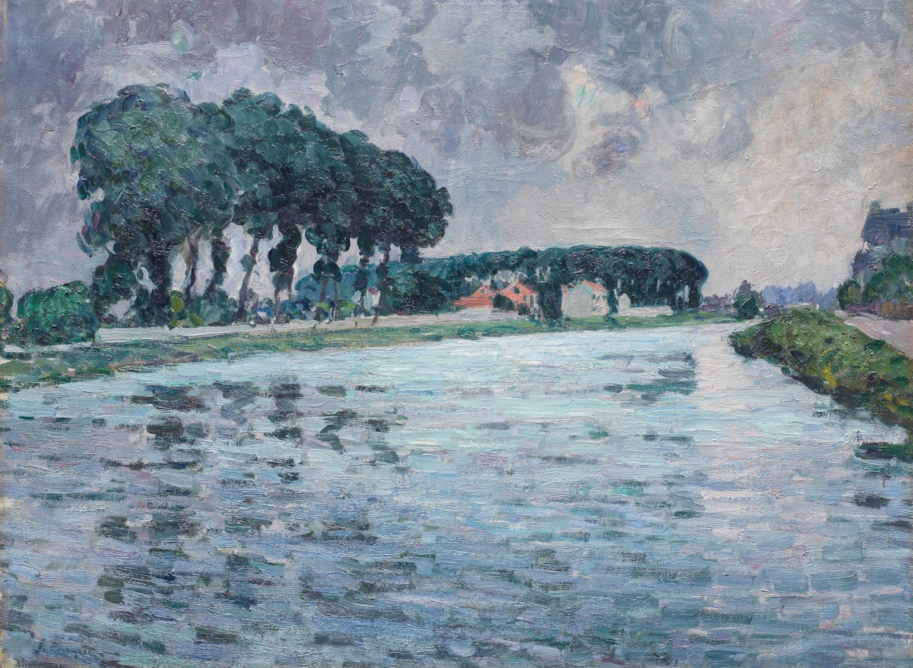 La Marne à Pomponne by Henri Lebasque