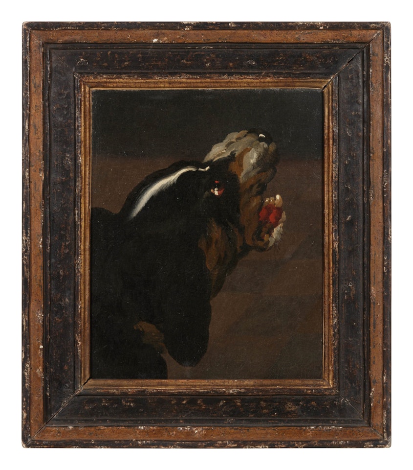 Study of a Barking Dog by Continental School
