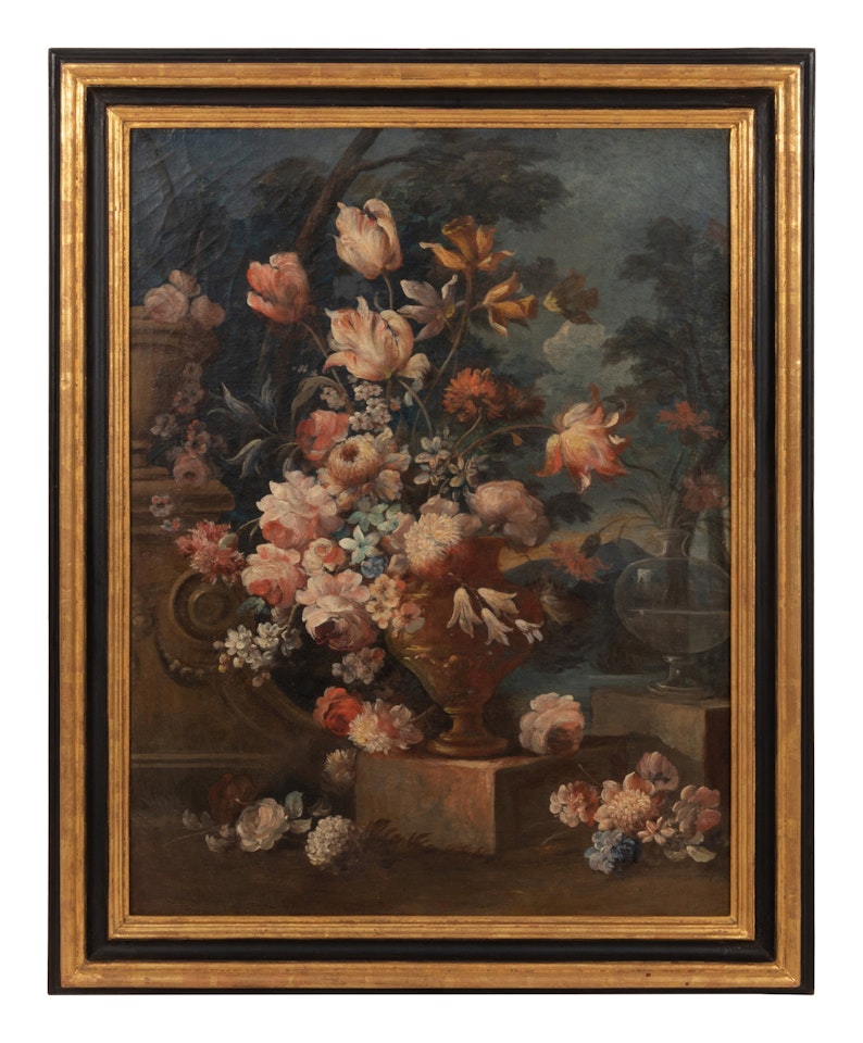 Floral Still Life by Continental School