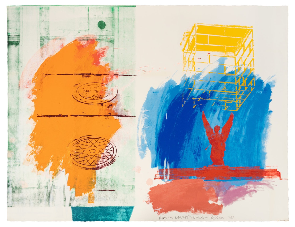 For Channel 13 by Robert Rauschenberg