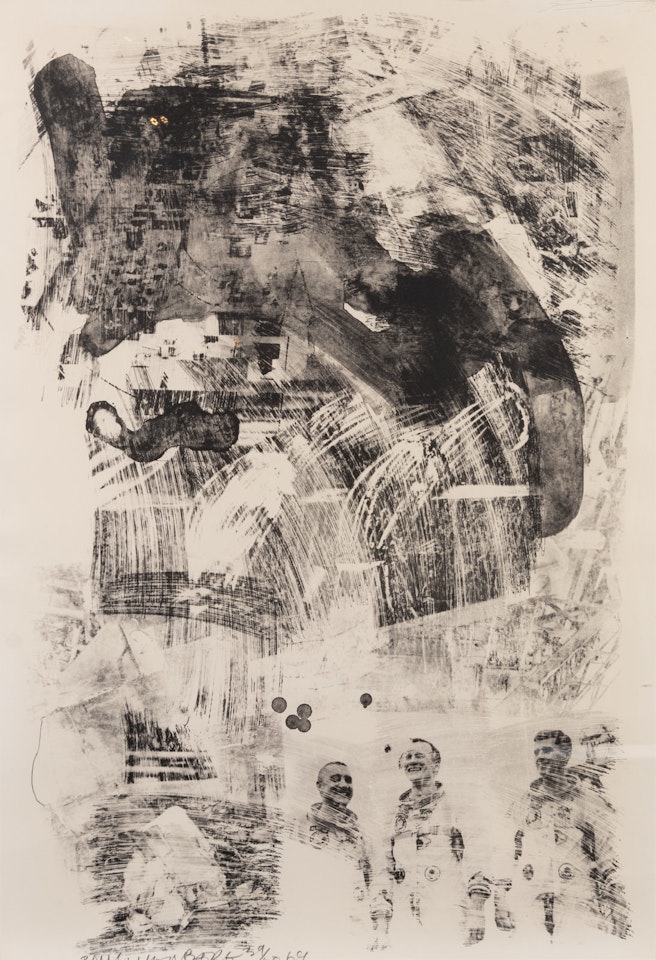 Brake (from Stoned Moon Series) by Robert Rauschenberg