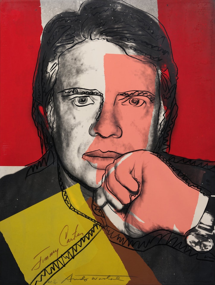 Jimmy Carter I by Andy Warhol