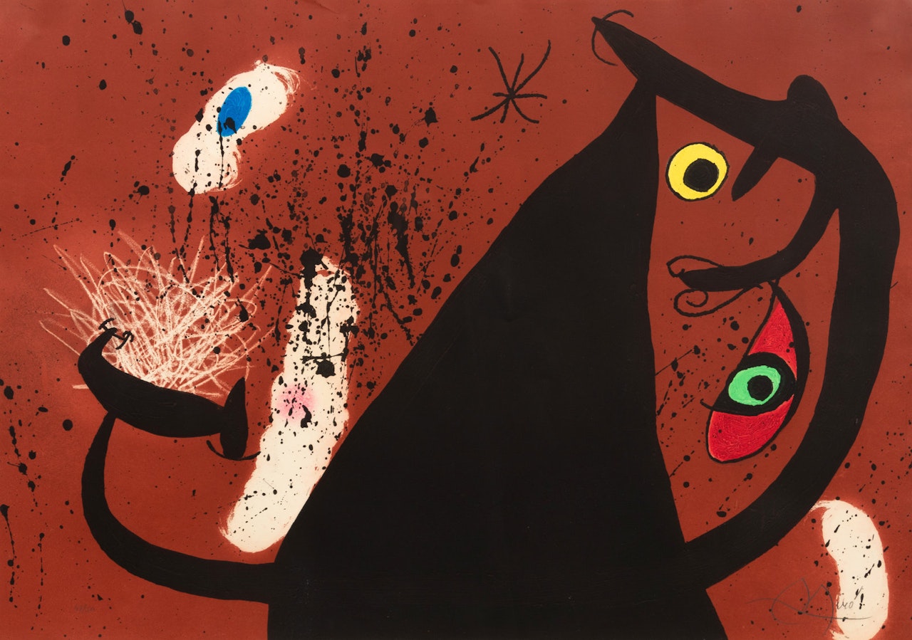 Frappeuse de Silex by Joan Miró
