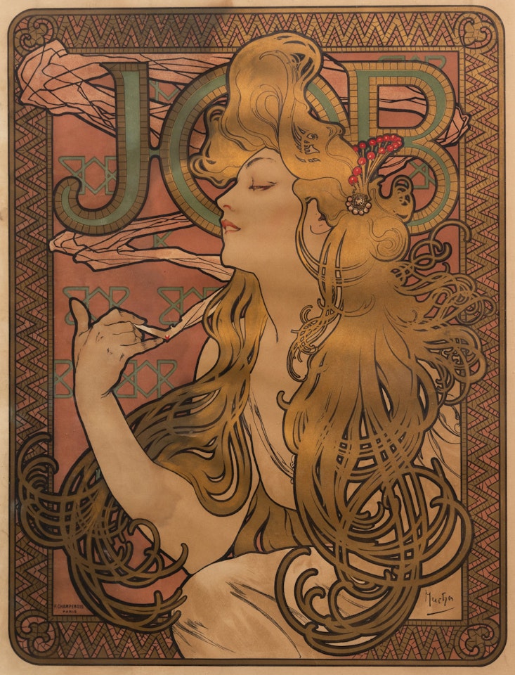 Job by Alphonse Mucha