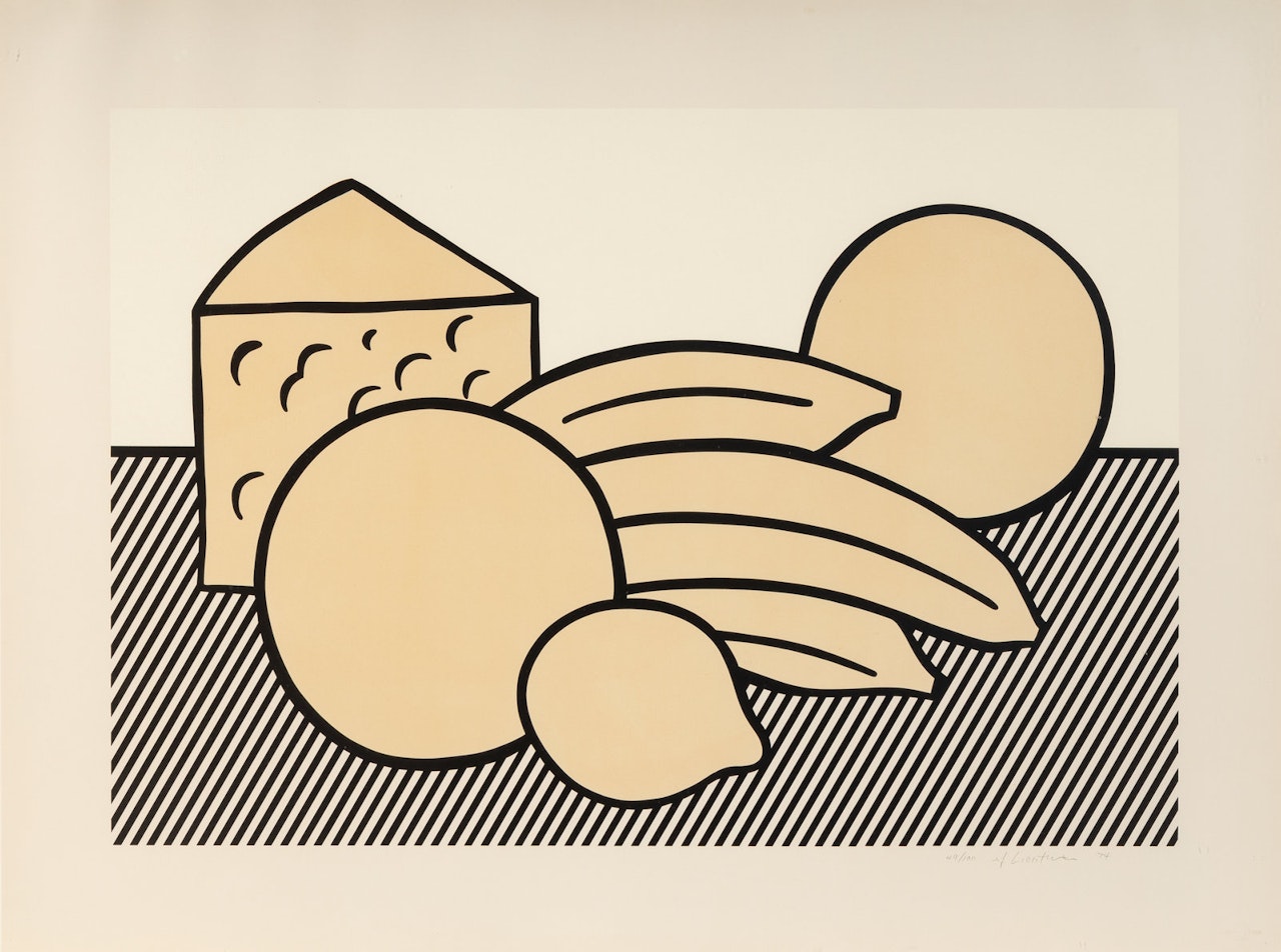 Yellow Still Life (from Six Still Lifes) by Roy Lichtenstein