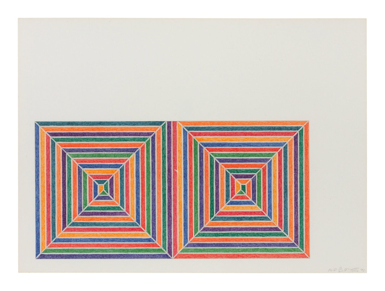 Fortín de las Flores (from Jasper"s Dilemma) by Frank Stella