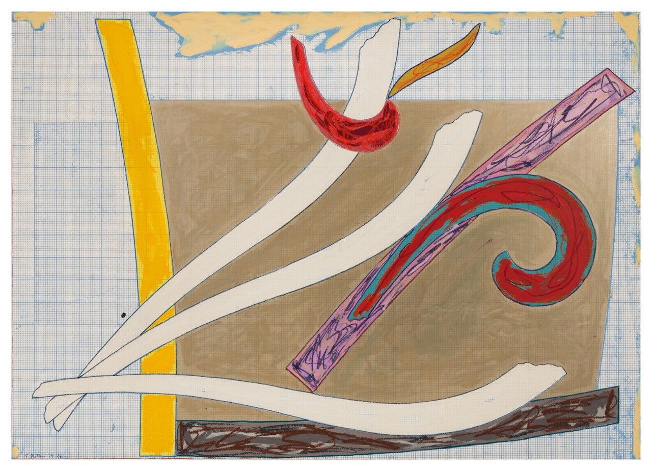 Bermuda Petrel by Frank Stella
