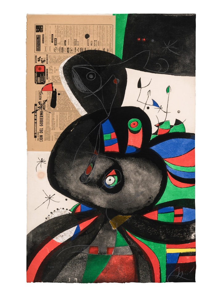 Gaudí XXI by Joan Miró