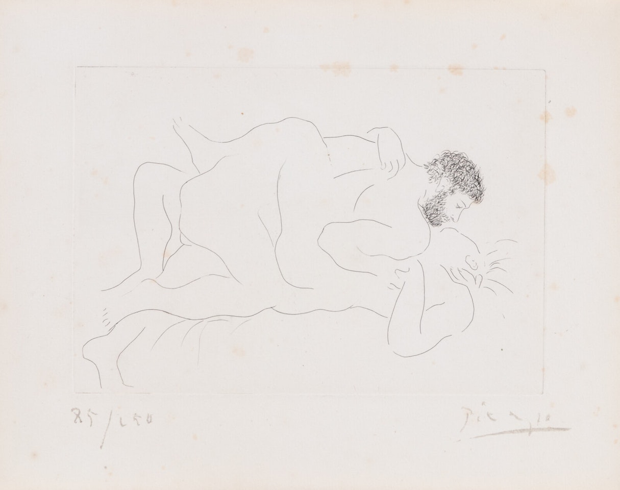 Homme et Femme by Pablo Picasso