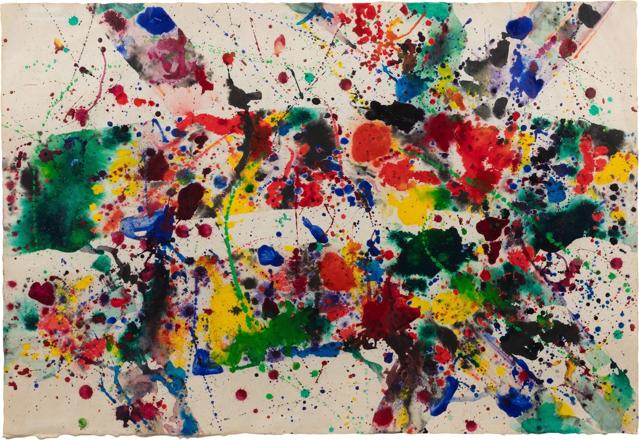Untitled by Sam Francis