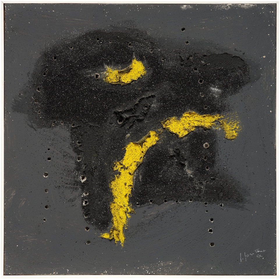 Concetto spaziale by Lucio Fontana