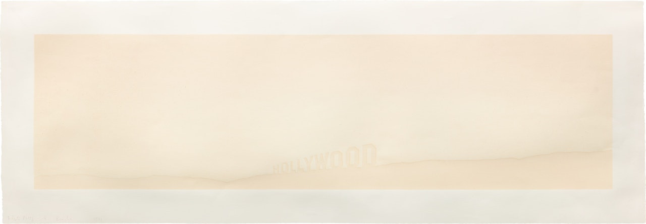 Fruit-Metrecal Hollywood (E. 53) by Ed Ruscha