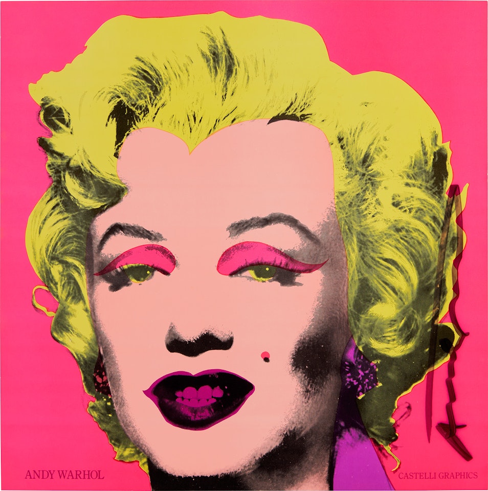 Marilyn (Castelli Graphics Announcement) by Andy Warhol