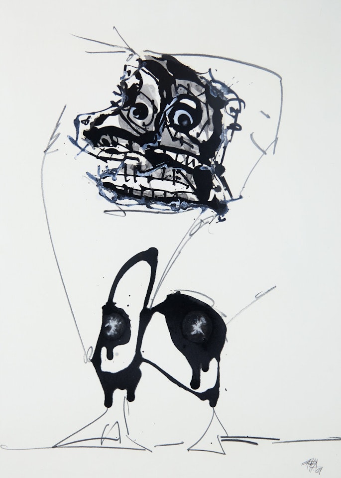 Dame by Antonio Saura