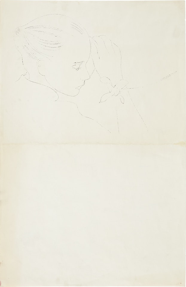 A Gold Book: two proofs (see F. & S. IV.111 & 118) by Andy Warhol