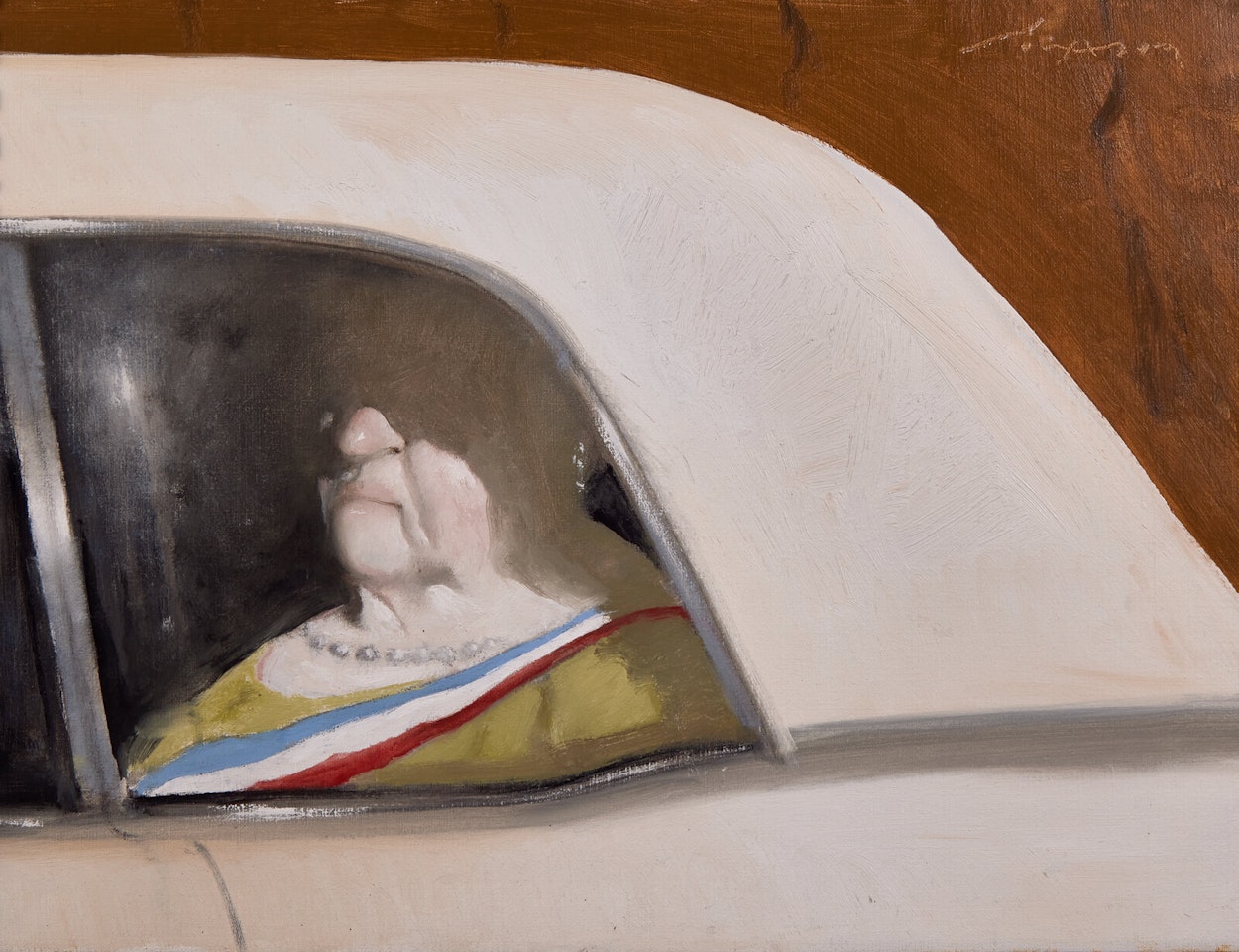 The Face of Power by Julio Larraz