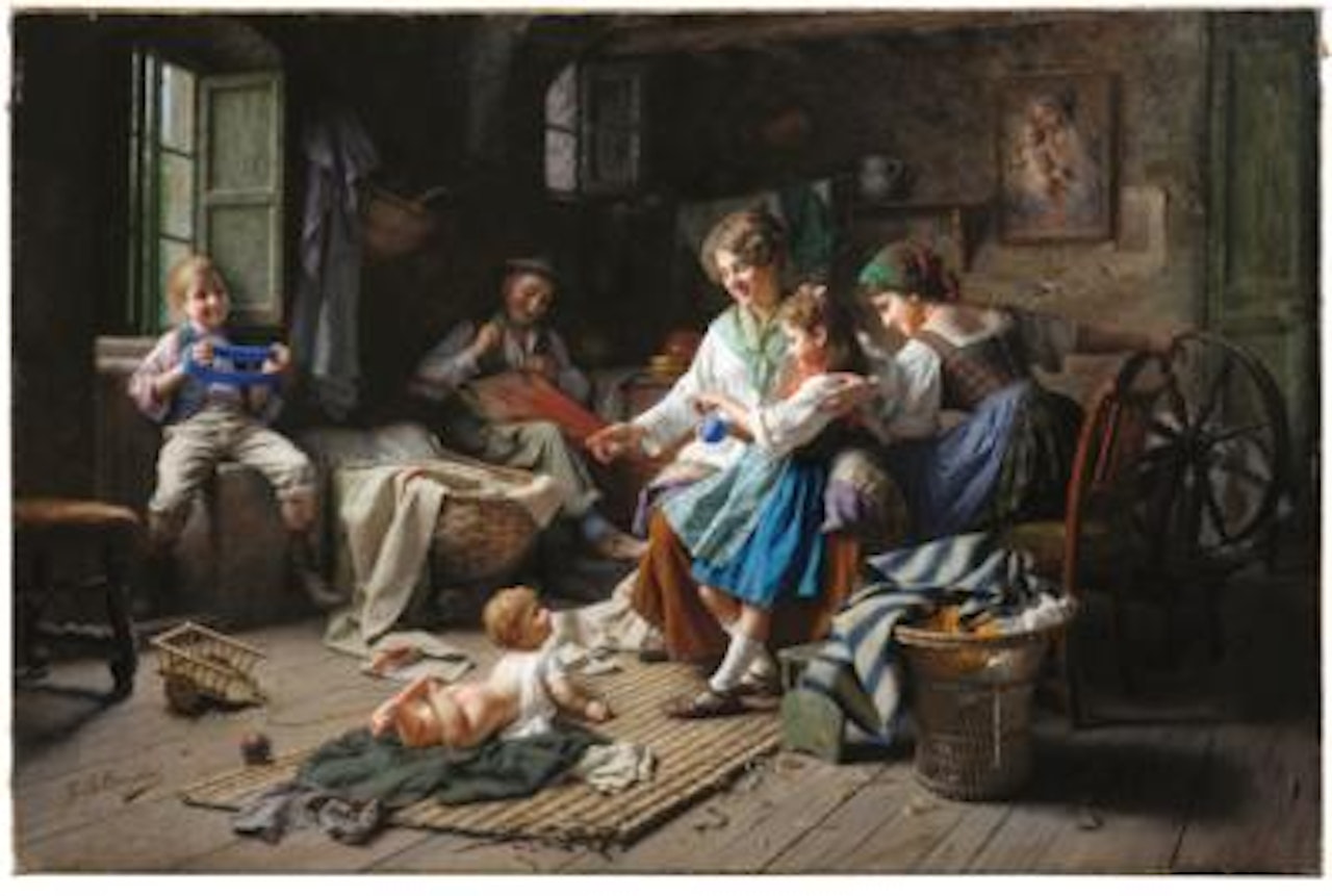 The Thread of Life by Giovanni Battista Torriglia