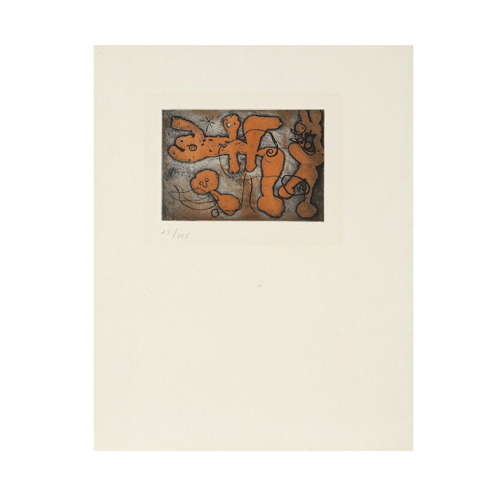 La Lumière de la Lame by Joan Miró