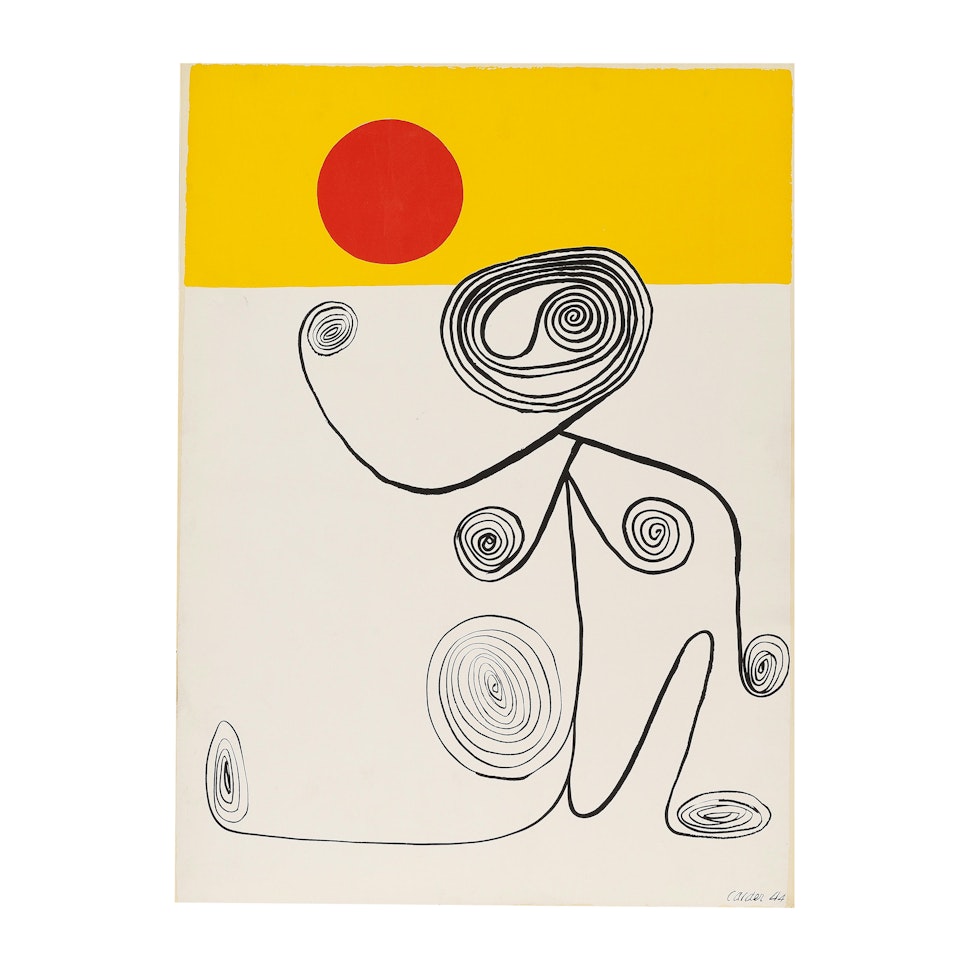 Nu en Été by Alexander Calder