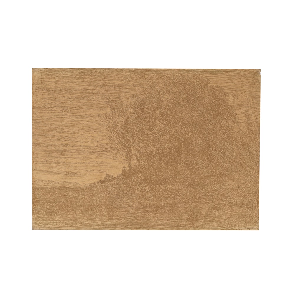 Le Bois de l"Ermite by Jean Baptiste Camille Corot