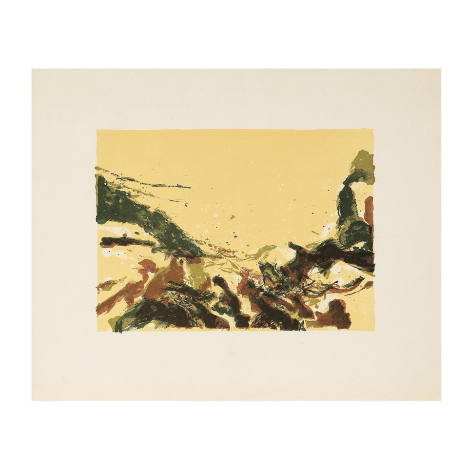 Sans Titre by Zao Wou-Ki