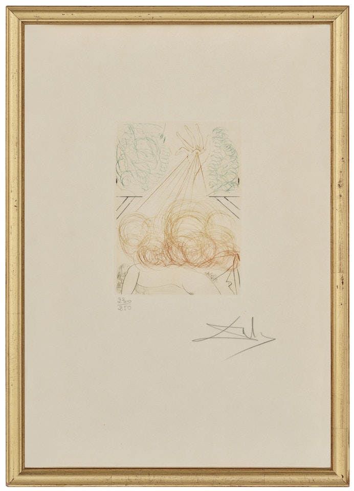 Cymbeline, from: Shakespeare II by Salvador Dali