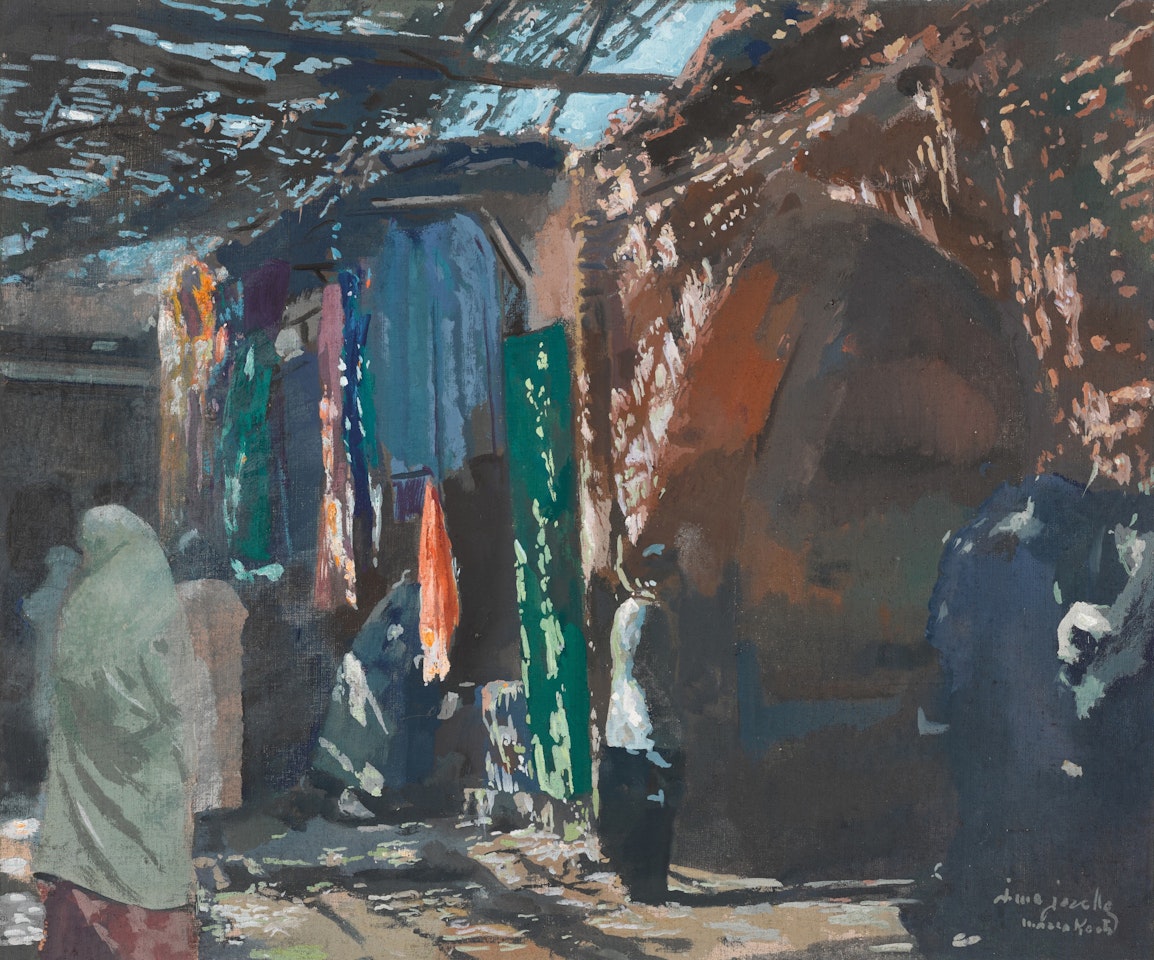 The Souk, Marrakech by Jacques Majorelle