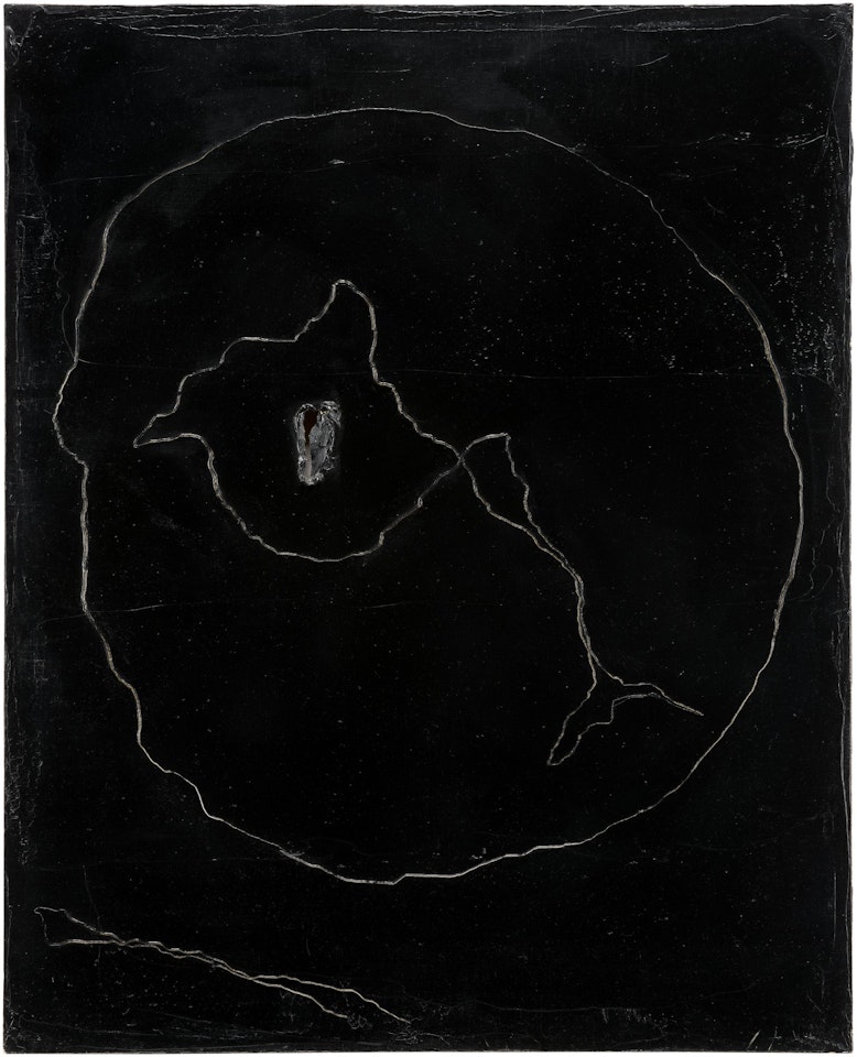 Concetto spaziale by Lucio Fontana