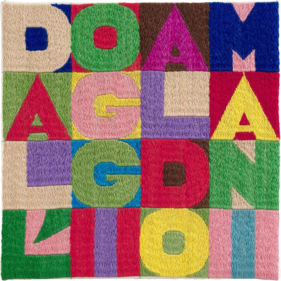 Dall"oggi al domani by Alighiero Boetti