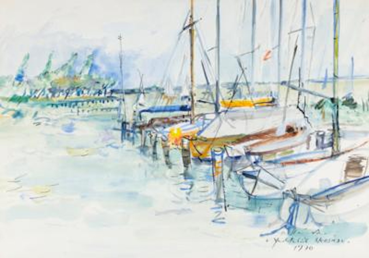 Yacht Club Neusiedl by Hans Staudacher
