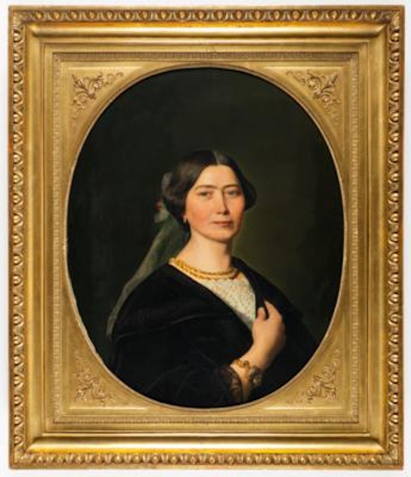Portrait of a hat manufacturer from the new building by Ferdinand Georg Waldmüller