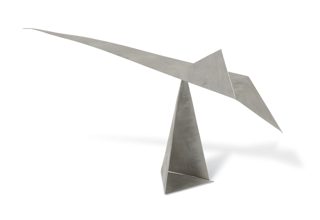 Five Triangles I by George Rickey