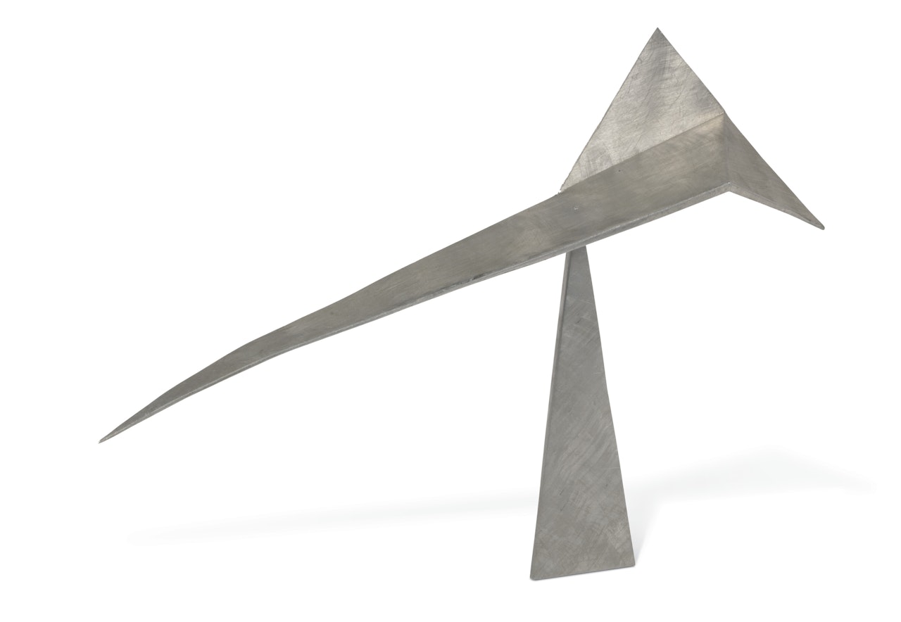 Five Triangles II by George Rickey