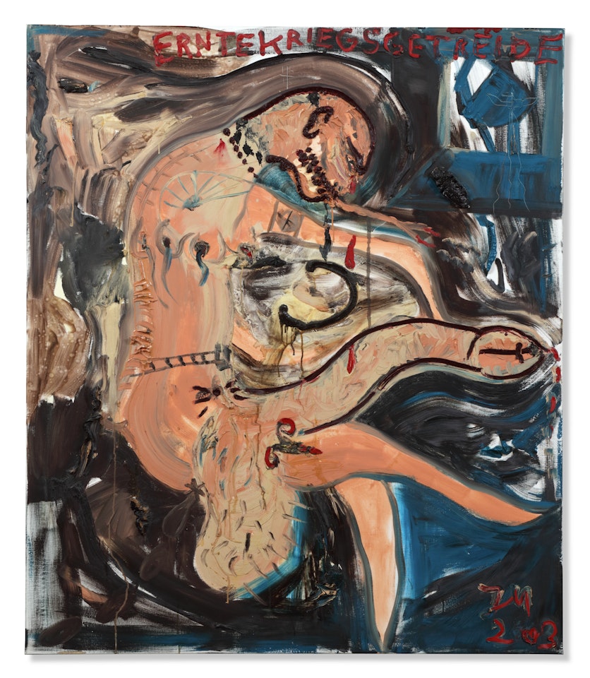 Der Fluch Catdrink by Jonathan Meese
