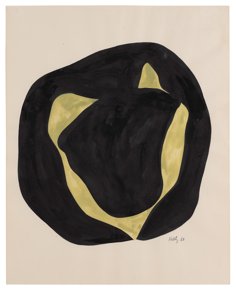 Untitled (Black Variant) by Ellsworth Kelly