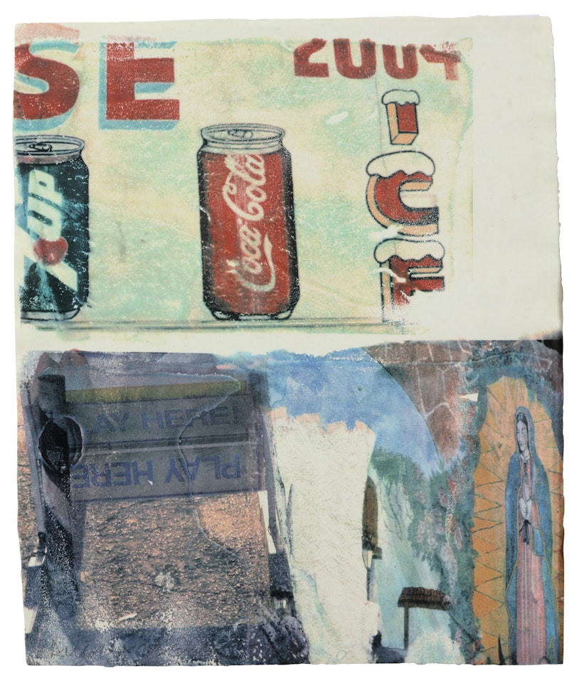 L.A. Uncovered #3 by Robert Rauschenberg
