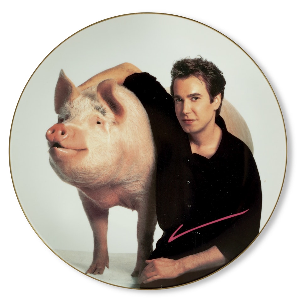 Signature Plate by Jeff Koons