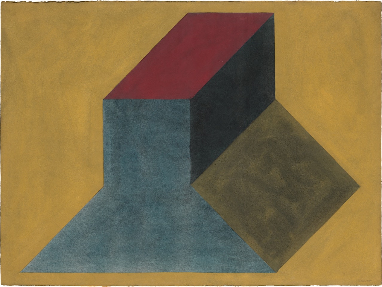 Form Derived From a Cubic Rectangle by Sol LeWitt