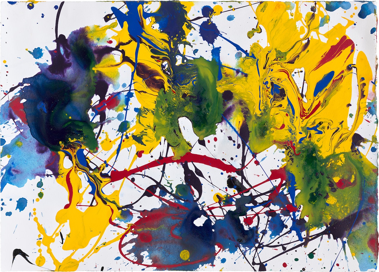 Untitled by Sam Francis