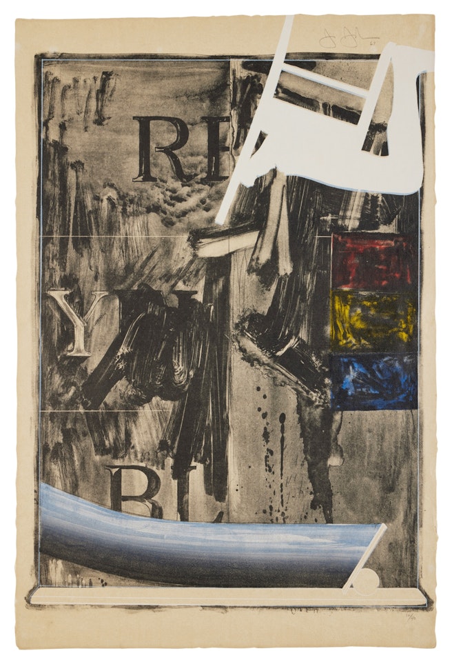 Watchman (ULAE 32) by Jasper Johns