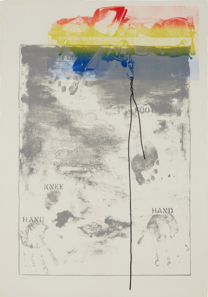 Pinion (ULAE 27) by Jasper Johns