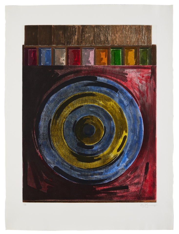 Target with Plaster Casts (ULAE 208) by Jasper Johns