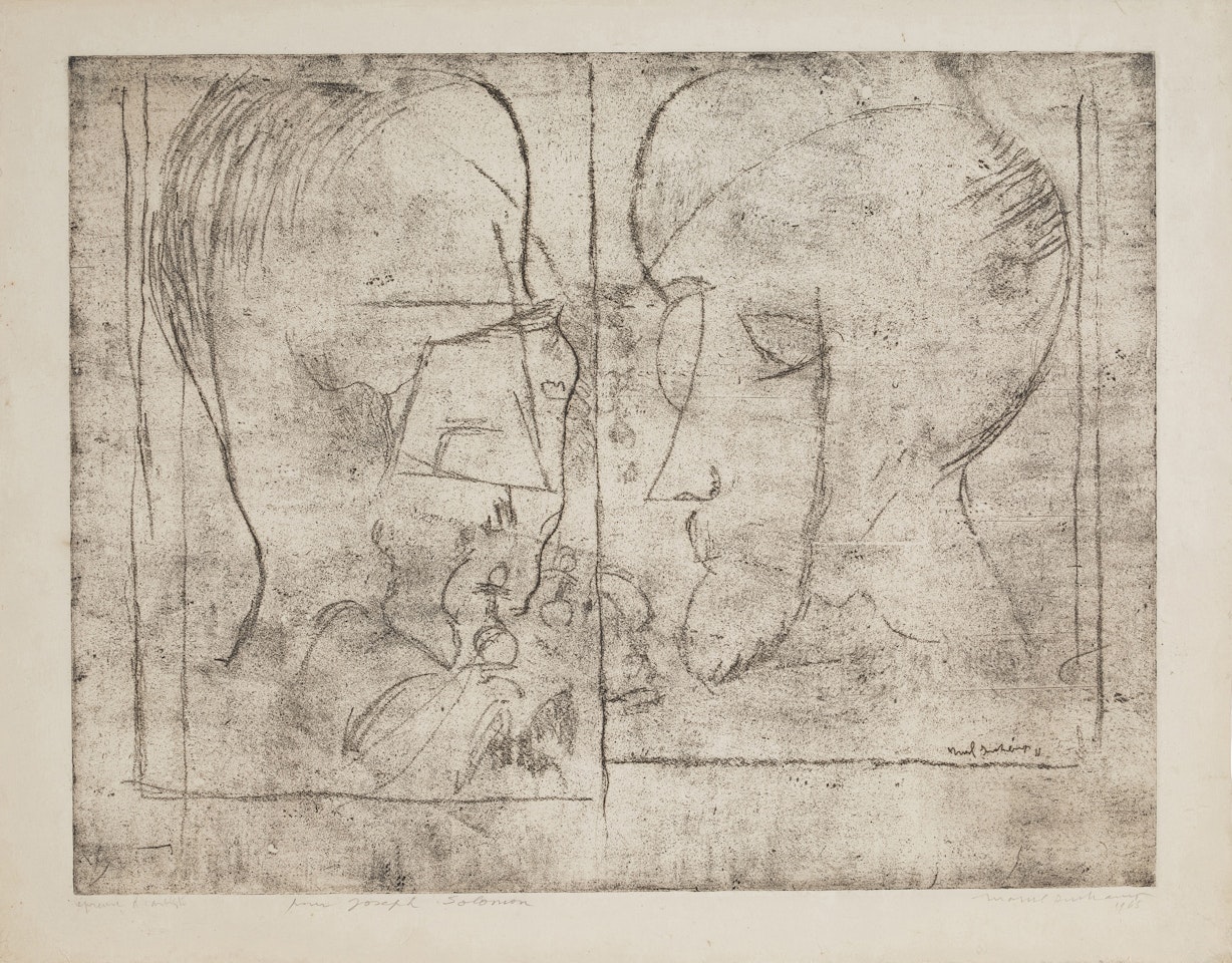 The Chess Players (Schwartz 621) by Marcel Duchamp