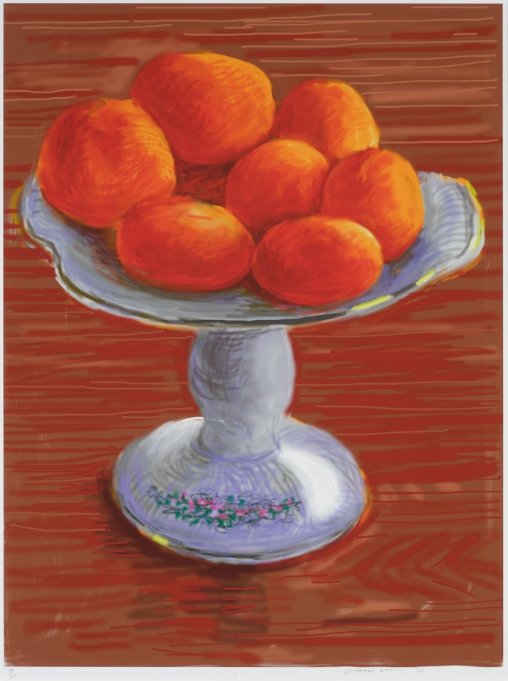 Tangerines by David Hockney
