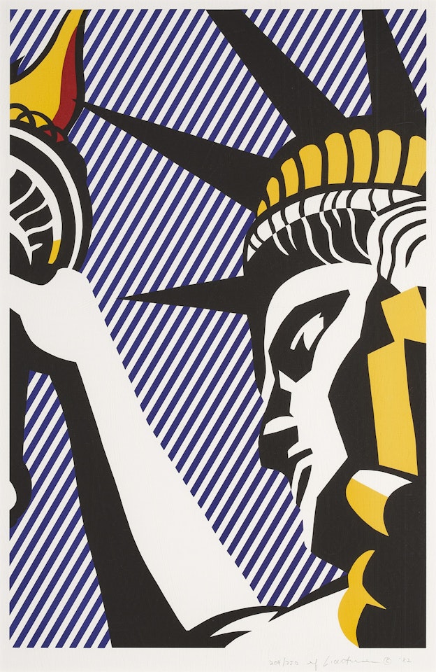 I Love Liberty (Corlett 192) by Roy Lichtenstein