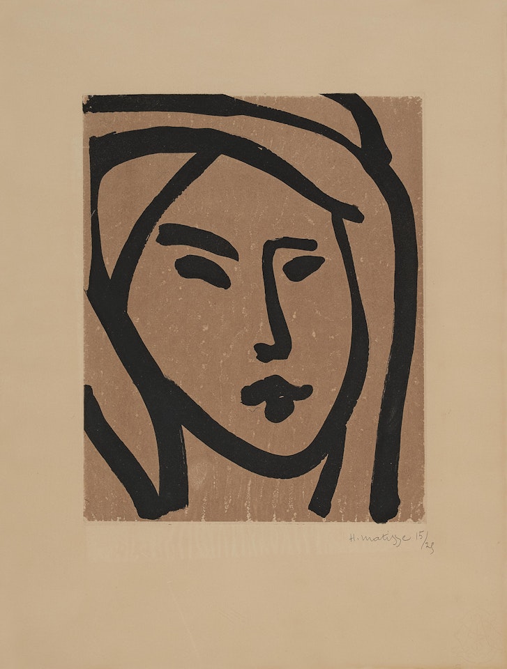 Bédouine - Souvenir de Manon (Duthuit 776) by Henri Matisse