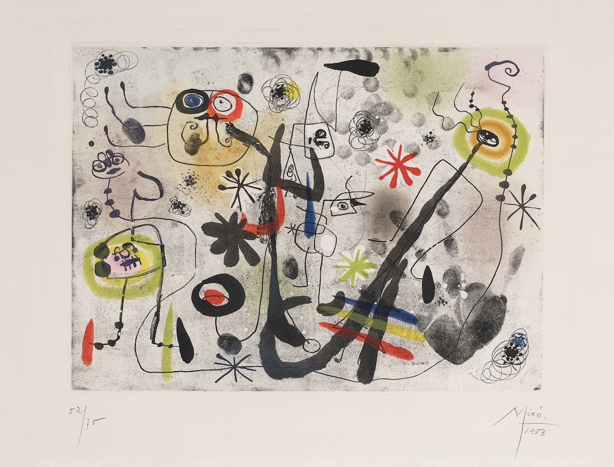 La Main (Dupin 100) by Joan Miró