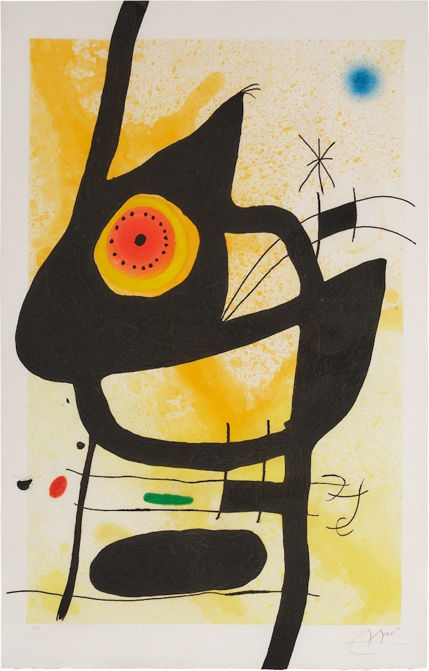 La femme des sables (Dupin 500) by Joan Miró